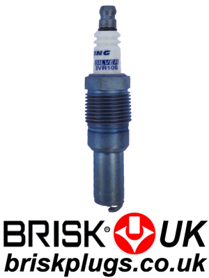 3vr10s brisk racing silver spark plugs for ford mustang v8 supercharged plug ad