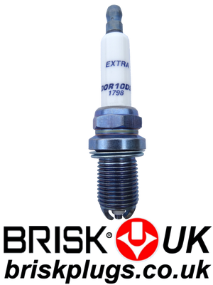 DOR10DS Brisk racing spark plugs extra turbo for high boost supercharged plug
