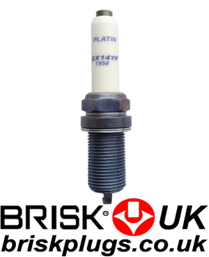 EEX14YP Brisk Platinum racing spark plugs vw, audi, skoda, seat, fsi, tsi, tfsi, upgrade