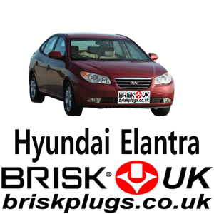 Hyundai Elantra HD Brisk Spark Plugs Tuning LPG Methane 1.6 2.0 05-11