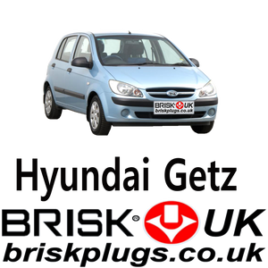 Hyundai Getz TB Brisk Spark Plugs Tuning LPG CNG 1.1 1.3 1.4 1.5 1.6