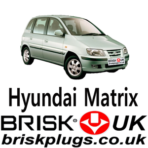 Hyundai Matrix Brisk Spark Plugs Tuning LPG CNG 1.6 1.8 01-10
