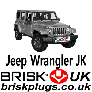 Jeep Wrangler JK JKL 3.8 3.6 EGH Pentastar Brisk Racing Spark Plugs