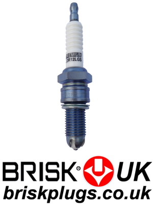 Racing Spark Plugs, Brisk plugs UK, LOR12LGS, Cold Plugs