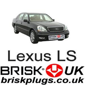 Lexus LS430 Recommended Spark Plugs Denso NGK Brisk Racing UK USA Asia Japan Hong Kong AD PNG