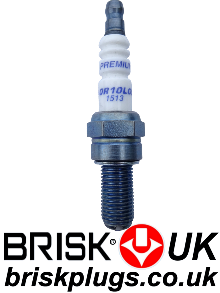 AOR10LGS Racing Spark Plugs Brisk Competition Ignition