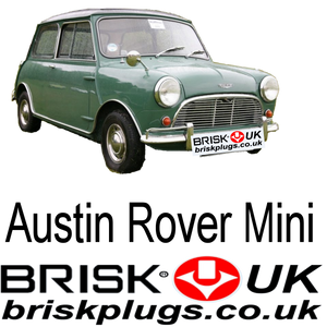 Mini classic race parts spark plugs ignition Brisk Racing UK