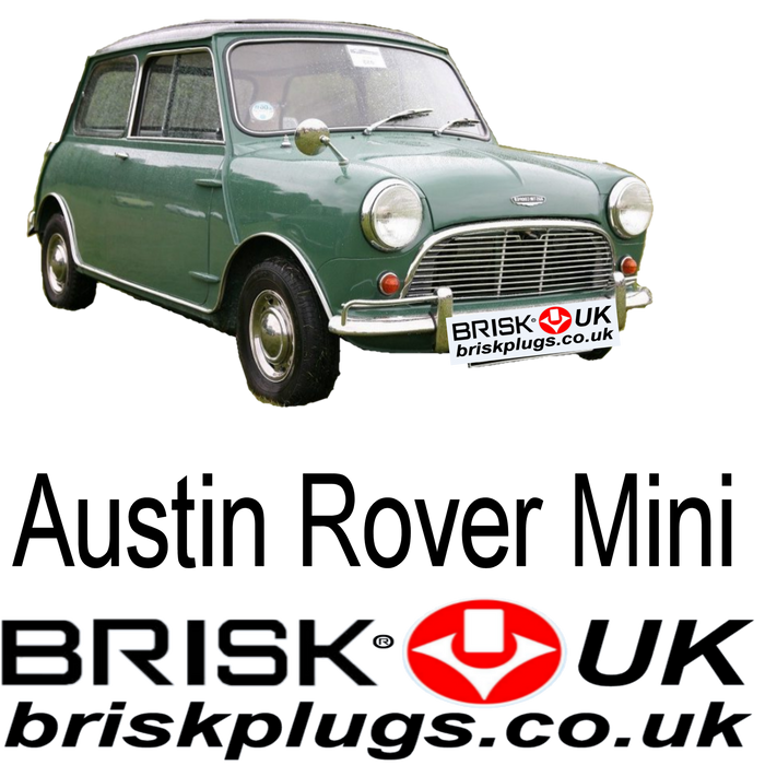 Austin Rover Mini Cooper Spark Plugs 0.85 1.0 1.1 1.3 67-93 Brisk Racing