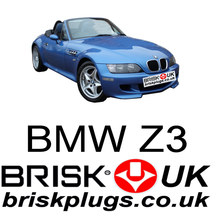 BMW Z3 1.8 1.9 2.0 2.2 2.5 2.8 Z3M Brisk Performance Spark Plugs 95-03