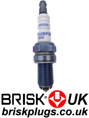 Racing Spark Plugs BR12BFXC Brisk Multi electrode