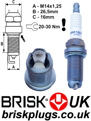 citroen dispatch long plugs brisk racing premium eor15lgs