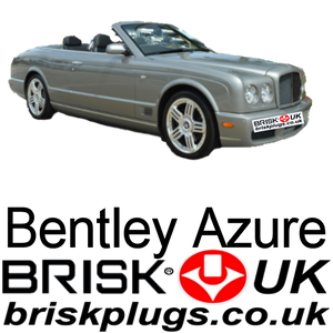 Bentley Azure recommended spark plugs Brisk Plugs UK USA EU
