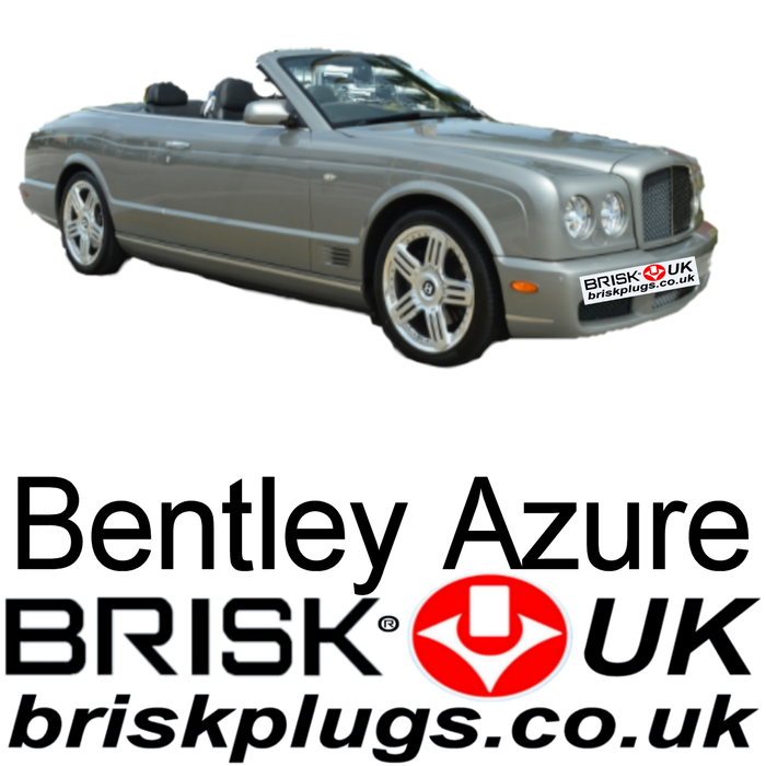 Bentley Azure Brisk Spark Plugs 6.75 6.8 95-11 Performance Ignition