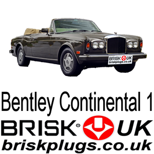 Bentley Continental 6.75 Brisk Spark Plugs UK USA EU