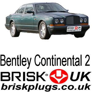 Bentley Continental 2 replacement spark plugs brisk UK shop online