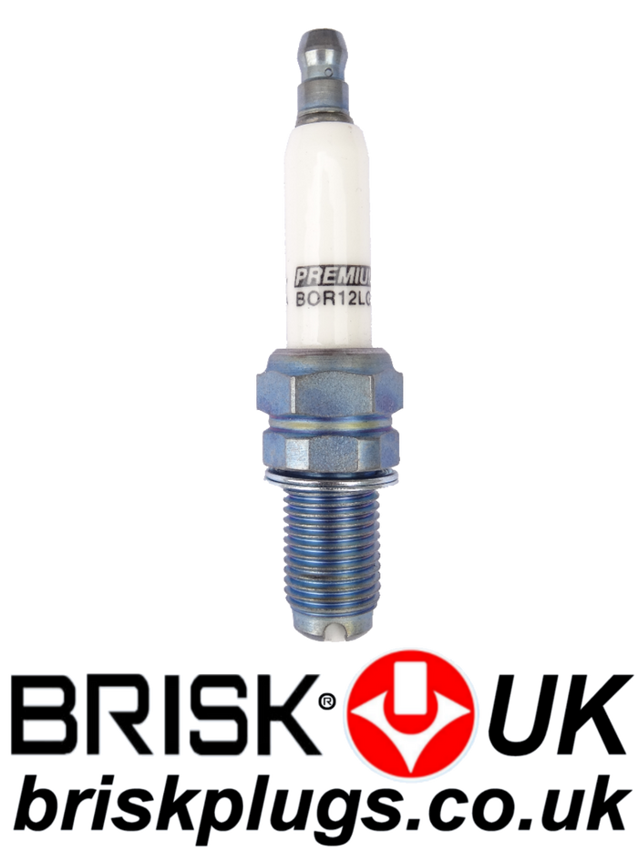 BOR12LGS Premium LGS Brisk Racing Spark Plugs
