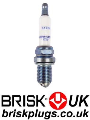 DOR14DS Brisk Racing Turbo Supercharged Spark Plugs