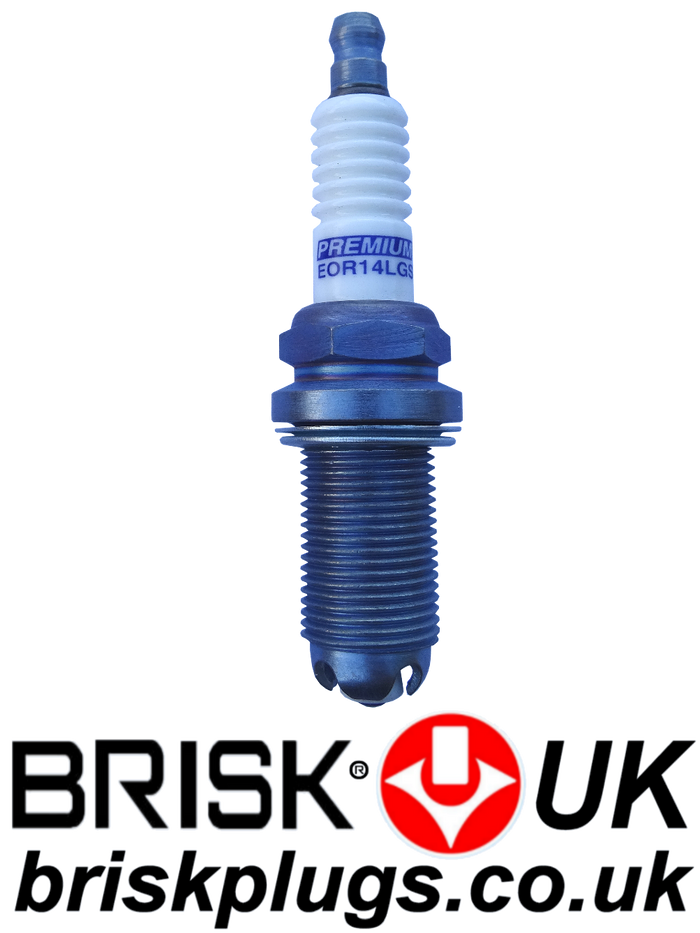 EOR14LGS Brisk Racing Spark Plugs Premium LGS