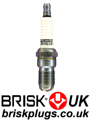 Brisk Plugs, GOR15LGS, Brisk UK, Premium LGS, Racing Spark Plugs