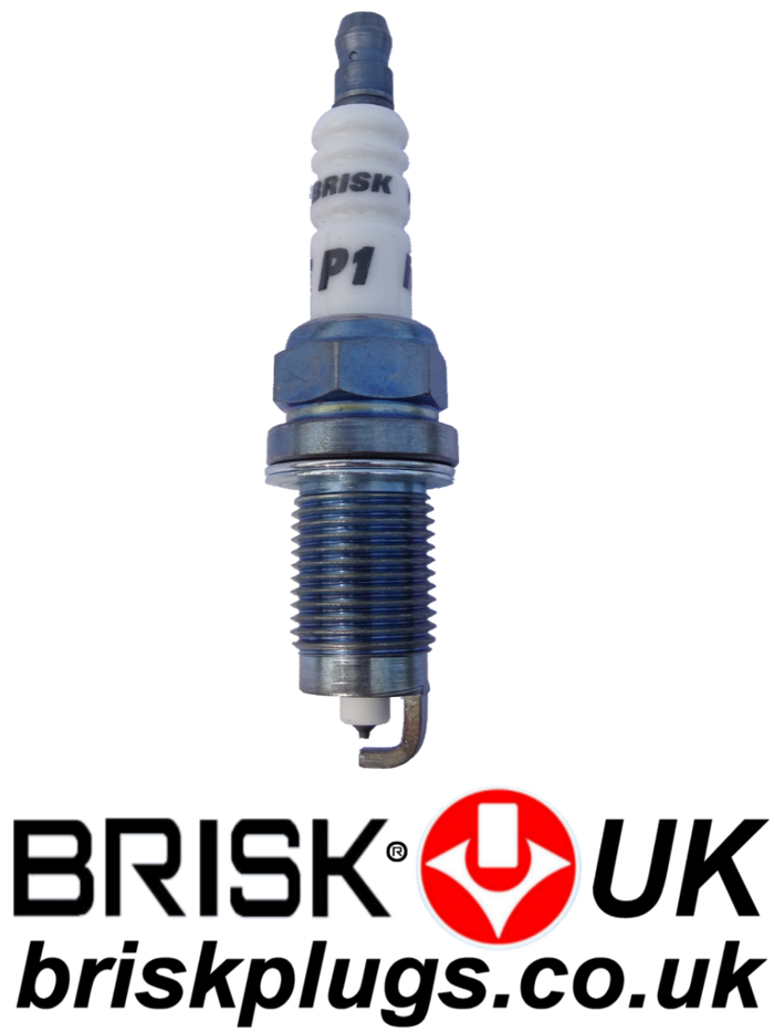 P1 Brisk Spark Plugs Iridium Yttrium Performance DOR15YIR-9