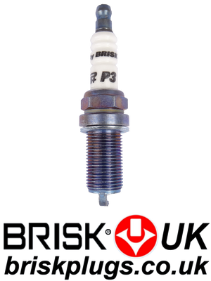 P3 Brisk Spark Plug Special plugs for modern engines, direct injection, FSI, turbo, ignition