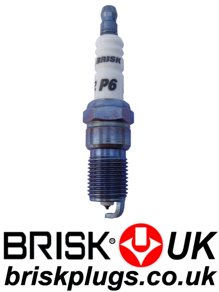 P6 Brisk Spark Plugs Iridium Yttrium Performance Upgrade GR15YIR
