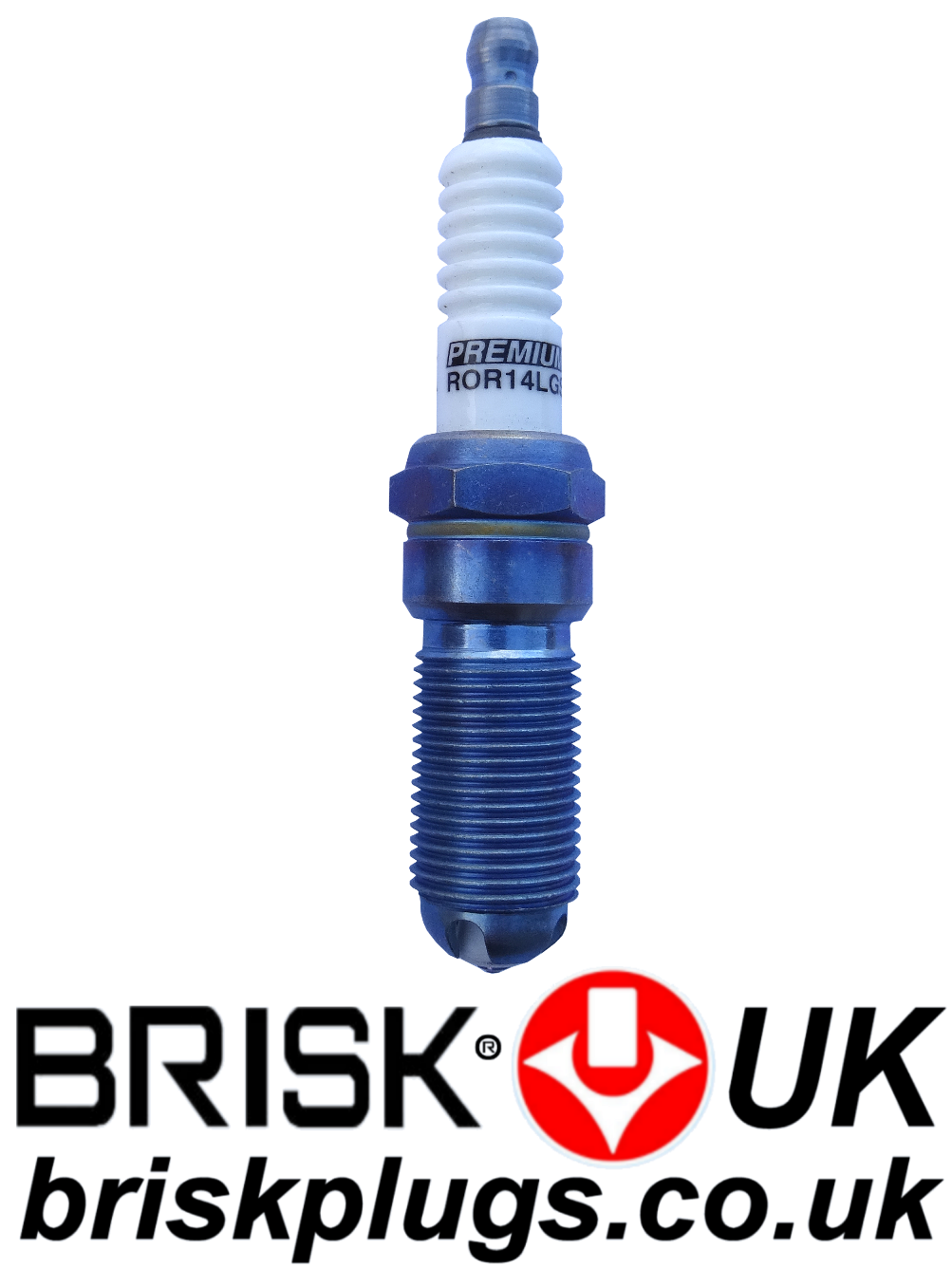 Brisk Premium LGS Racing ROR14LGS Spark Plug Brisk Premium LGS Racing ROR14LGS Spark Plug