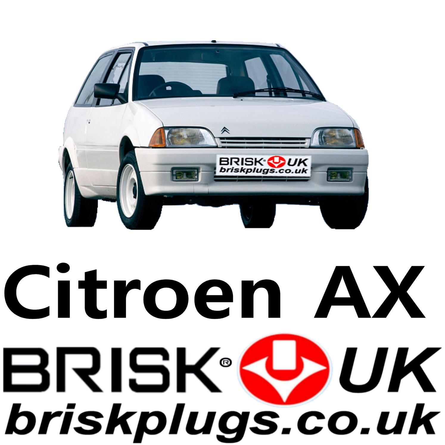 Citroen AX Brisk Performance Spark Plugs GTi 86-98