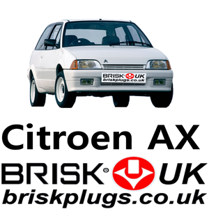 Citroen AX spark plugs Brisk Racing UK performance ignition multi spark