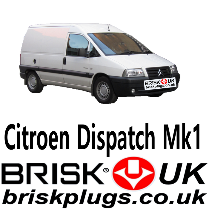 Citroen Dispatch Brisk Performance Spark Plugs 1.6 2.0 94-06
