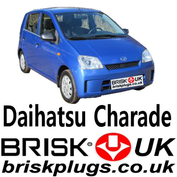 Daihatsu Charade Brisk Spark Plugs UK 1.0 02-14 Performance Upgrade