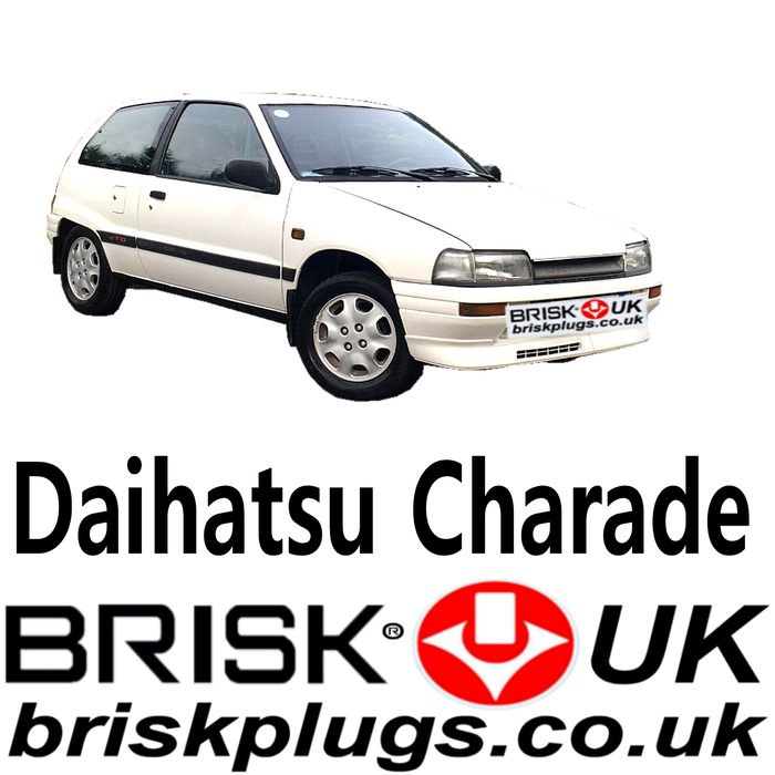Daihatsu Charade Brisk Spark Plugs UK 1.0 1.3 Gtti Turbo 87-92