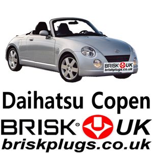 Daihatsu Copen brisk spark plugs UK 0.66 Turbo 1.3 racing tuning