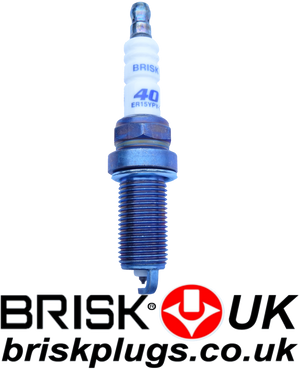 Brisk Platinum spark plugs ER15YPY A line 40, racing plugs