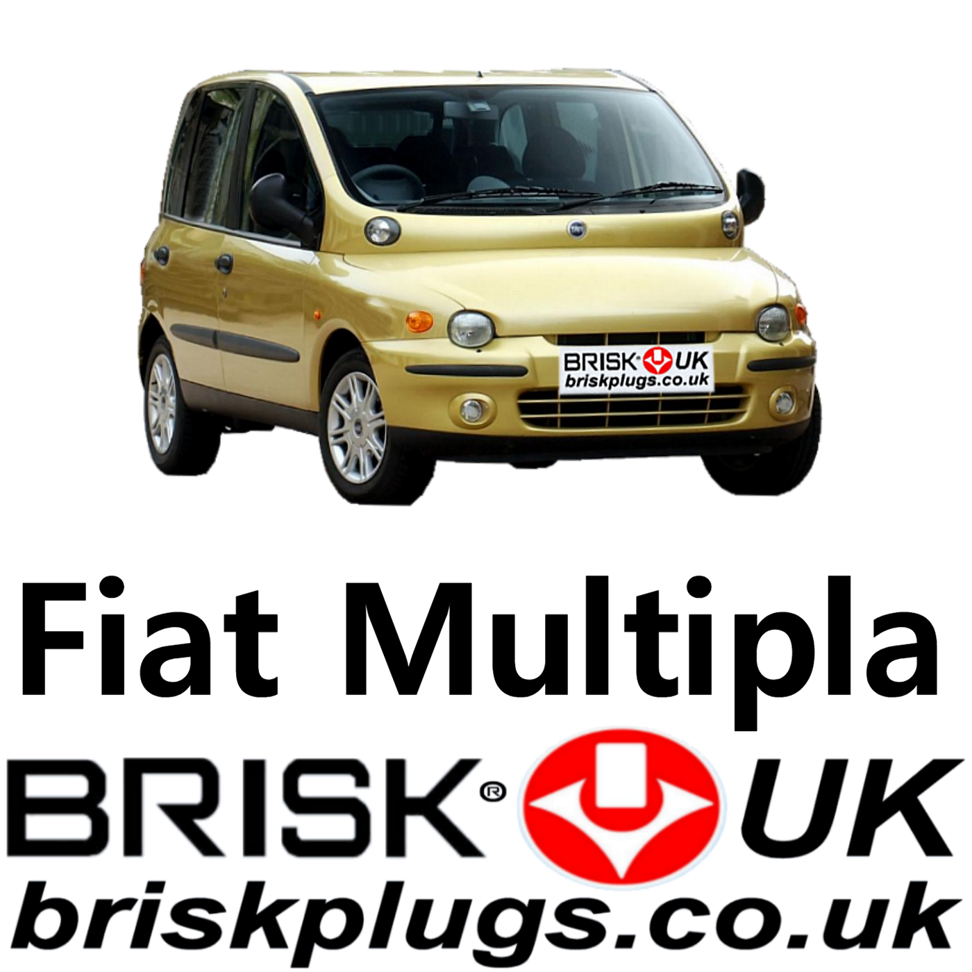Fiat Multipla Brisk Spark Plugs Racing Tuning LPG CNG Methane ...