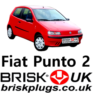 Fiat Punto 2 HGT Performance LPG GPL Methane Brisk Spark Plugs