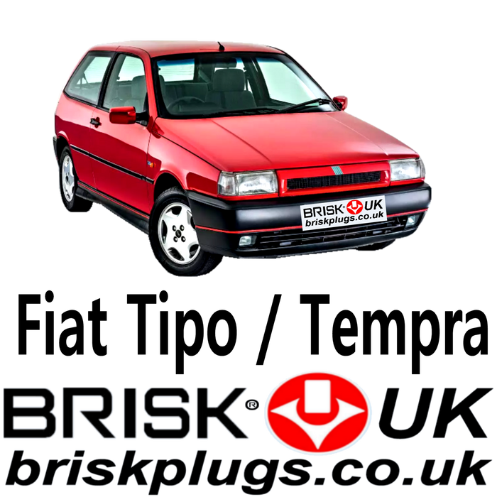 Fiat Tipo Tempra Sedicivalvole Brisk Spark Plugs 1.4 1.6 1.8 2.0 16V 90-98