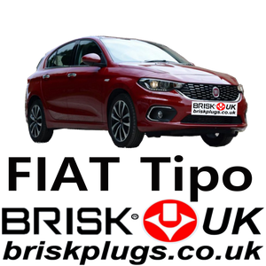 New Fiat Tipo replacement spark plugs Brisk Ignition parts UK