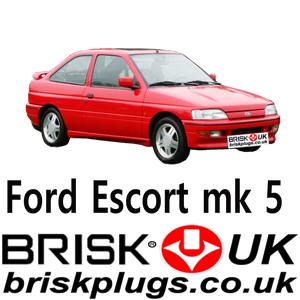 ford escort mk5 xr3i rs spark plugs brisk racing lpg cng metano classic ford