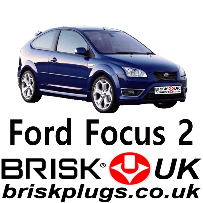 Ford Focus Mk2 Brisk Spark Plugs 1.4 1.6 1.8 2.0 2.5 20v ST RS 04-11