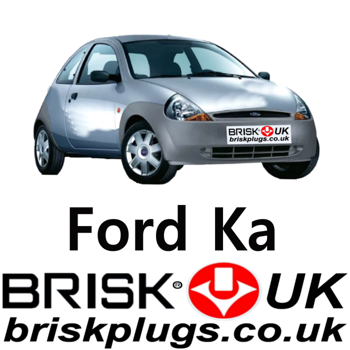 Ford KA Brisk Spark Plugs 1.0 1.3 1.6 96-08 Tuning, LPG GPL CNG
