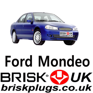 Ford Mondeo 2 Brisk Spark Plugs ST200 1.6 1.8 2.0 2.5 96-00 LPG CNG