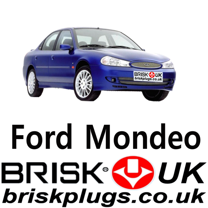 Ford Mondeo 2 Brisk Spark Plugs ST200 1.6 1.8 2.0 2.5 96-00 LPG CNG