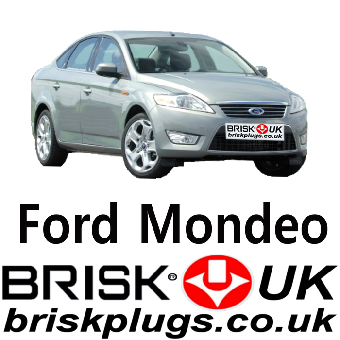 Ford Mondeo 4 Brisk Spark Plugs 1.6 2.0 2.3 2.5 20v ST RS 07-16