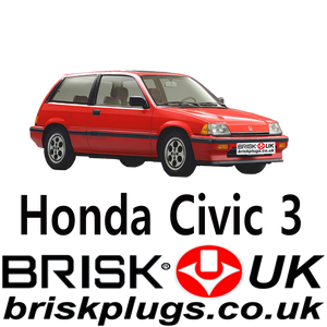Honda Civic EC ED EE B16A1 Brisk Racing Spark Plugs