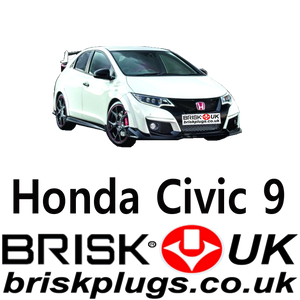 Honda Civic 9 Brisk Racing Spark Plugs 1.4 LPG CNG LNG METHANE 10-15
