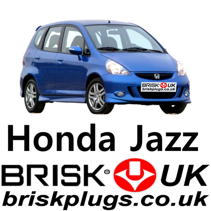 Honda Jazz GD Brisk Spark Plugs Racing LPG CNG Vtec iDSi 1.2 1.4 1.5 00-08
