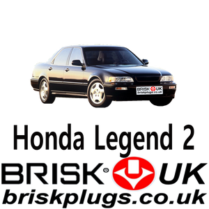 Honda Legend KA7 8 Brisk Racing Spark Plugs LPG CNG 24V 3.2 90-96