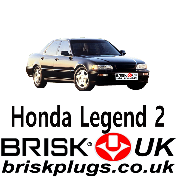 Honda Legend KA 7 8 Brisk Racing Spark Plugs LPG CNG 24V 3.2 90-96