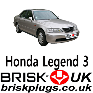 Honda Acura Legend KA9 RL Spark Plugs Brisk Racing LPG CNG 24V 3.5